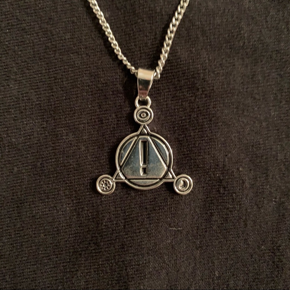 Panic! At The Disco Silver Hot Topic Necklace